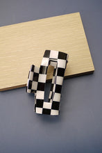 Checkered Hair Claw