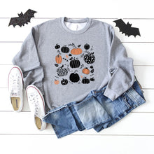 Halloween Pumpkins Graphic Sweatshirt