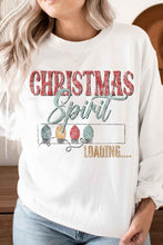Loading Christmas Spirit Graphic Sweatshirt