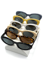 Retro Oval Tinted Sunglasses