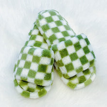 Lounge Checker Cozy Slippers