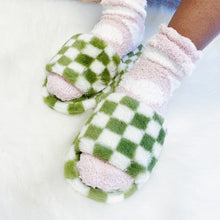 Lounge Checker Cozy Slippers