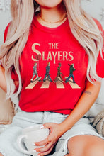 The Slayers Halloween Characters Walking Across Abbey Road T-Shirt