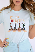 The Slayers Halloween Characters Walking Across Abbey Road T-Shirt