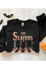 The Slayers Halloween Characters Walking Across Abbey Road