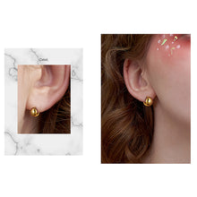 Gold Huggie Earrings