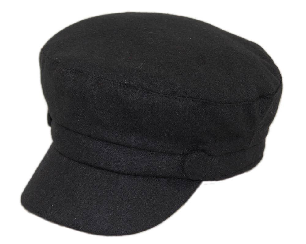 Black Conductor Hat