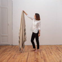 Linen Cotton Throw Blanket