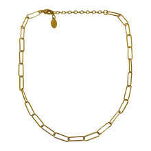Sasha Paperclip Chain Choker Necklace