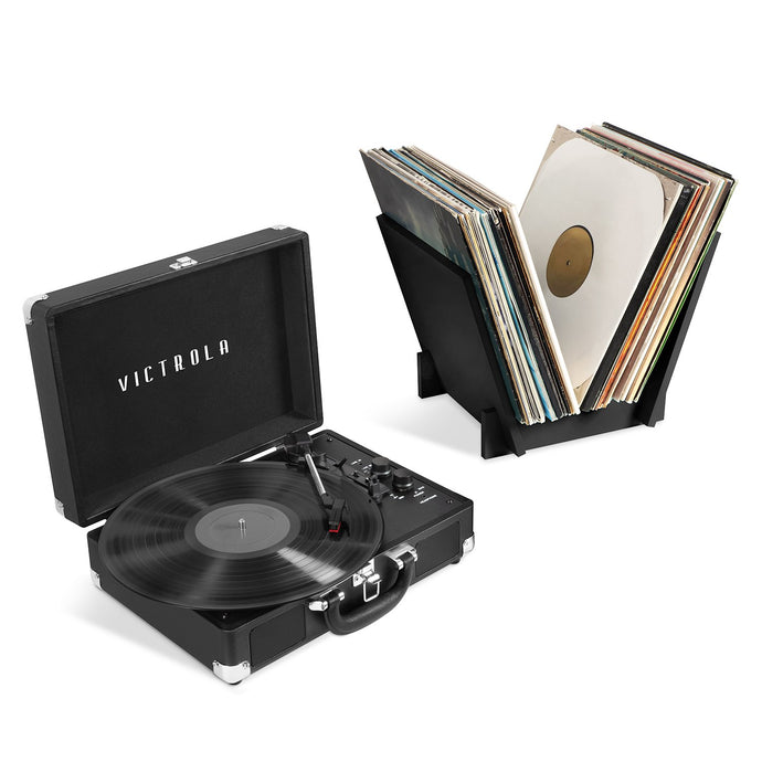 Victrola Journey Bluetooth® Record Player, 3-Speed Turntable + Vinyl Storage