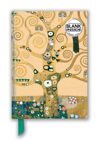 Gustav Klimt: Tree Of Life Blank Journal