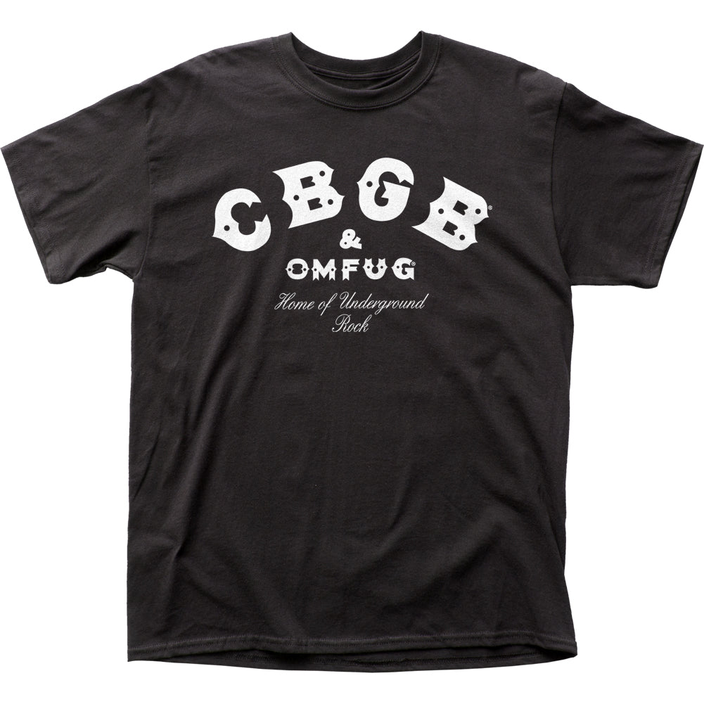 CBGB Home of the Underground Rock - Punk Band tee, black t-shirt