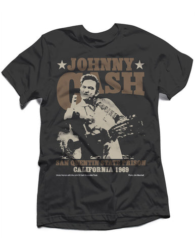 Johnny Cash band tee
