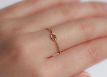 Gold Filled Stackable Knot Ring