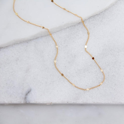 Minimalist Gold Chain Necklace
