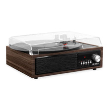 Victrola 3-in-1 Bluetooth® Record Player with Built in Speakers and 3-Speed Turntable, Espresso